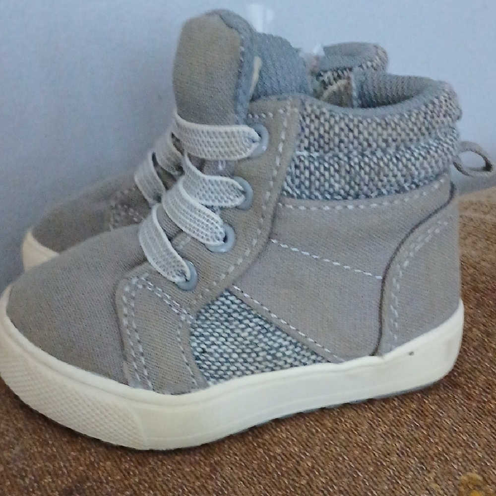 Wonder Nation Gray Kids Sneakers